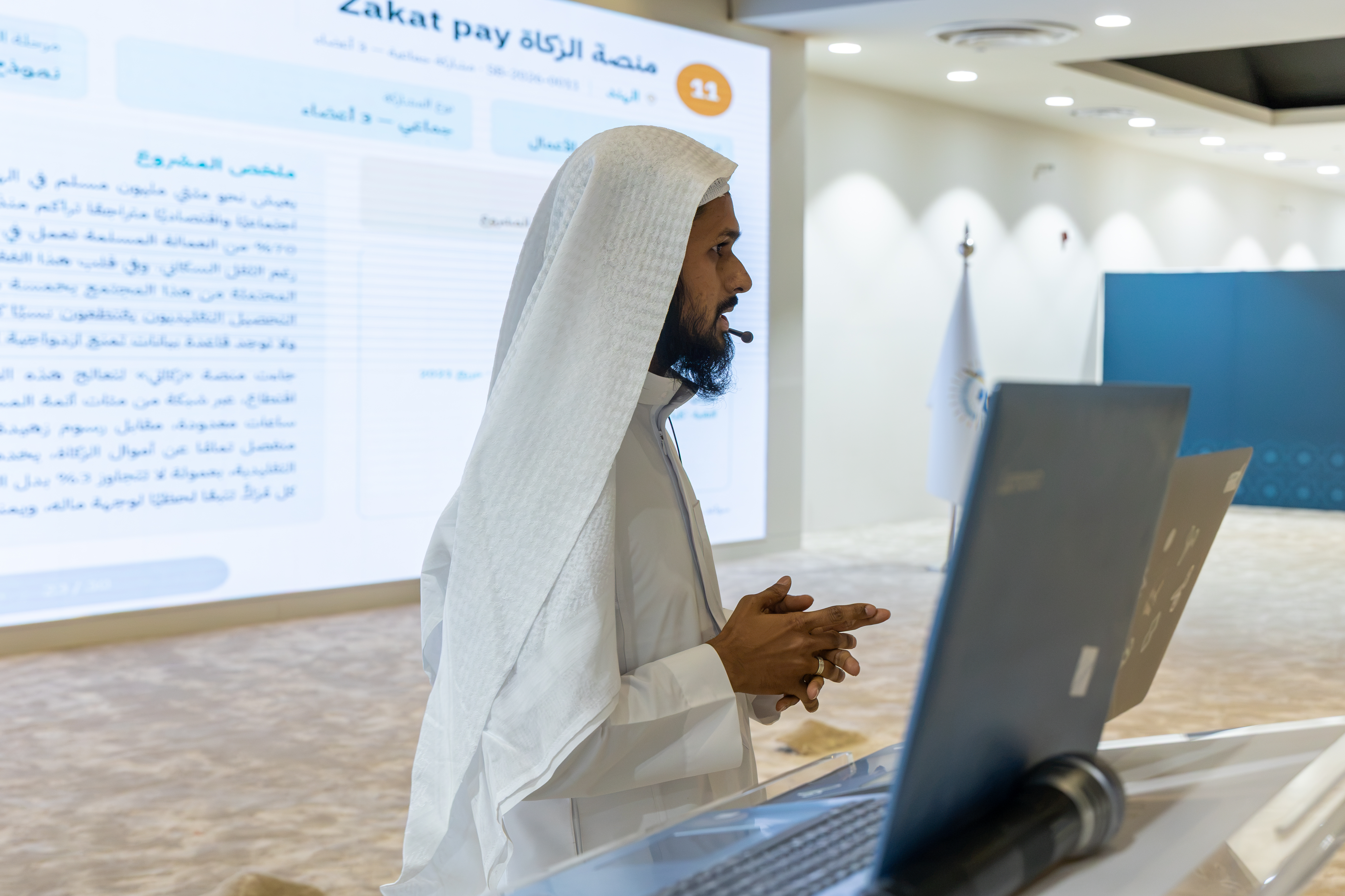 13 مشروعًا تنمويًا أمام لجنة التحكيم.. أفكار طلاب الجامعة الإسلامية تمتد إلى 9 دول - 25