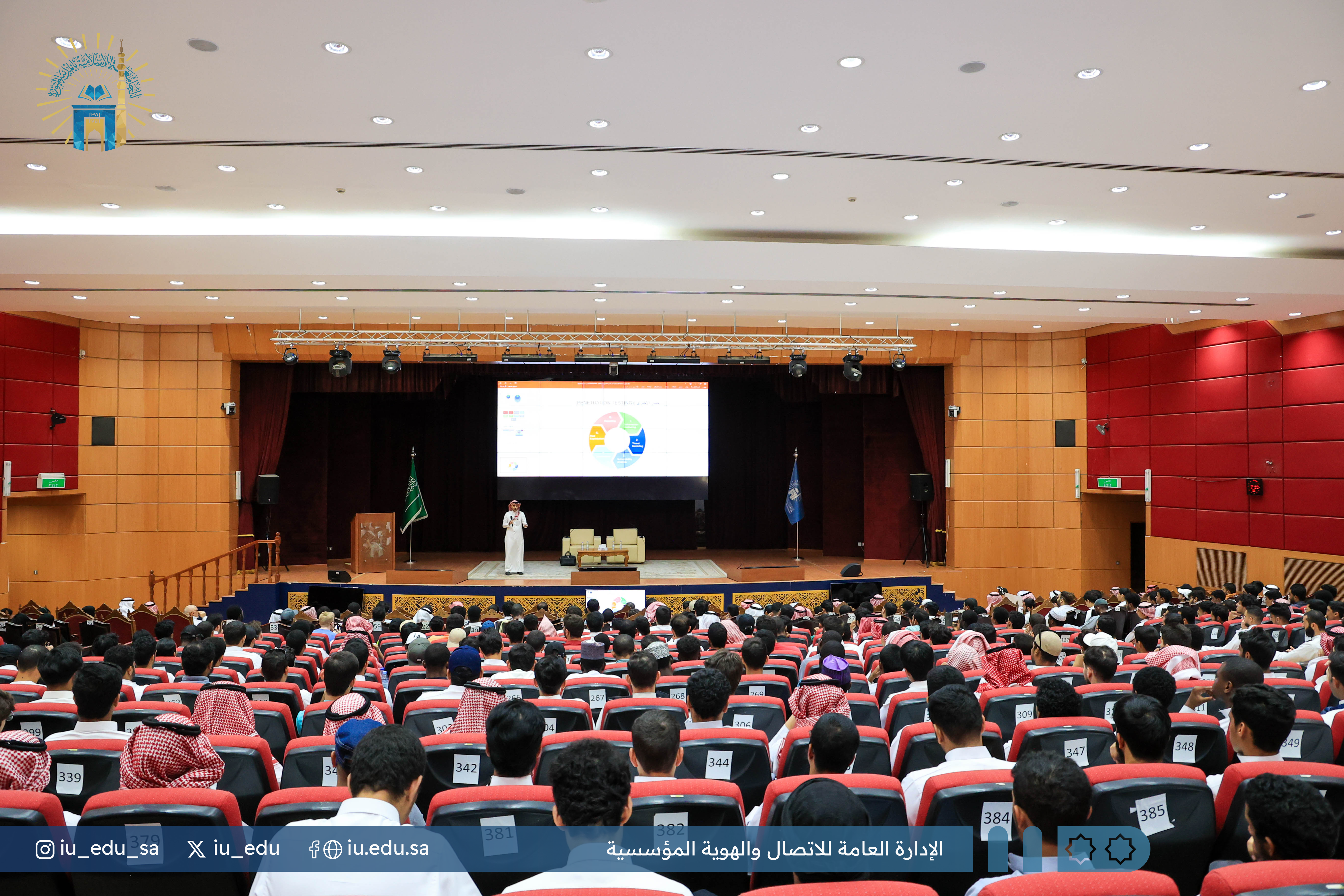 كلية الحاسب الآلي ونظم المعلومات في الجامعة الإسلامية تنظم ورشة عمل حول مستقبل الأمن السيبراني والجرائم المعلوماتية. - 3