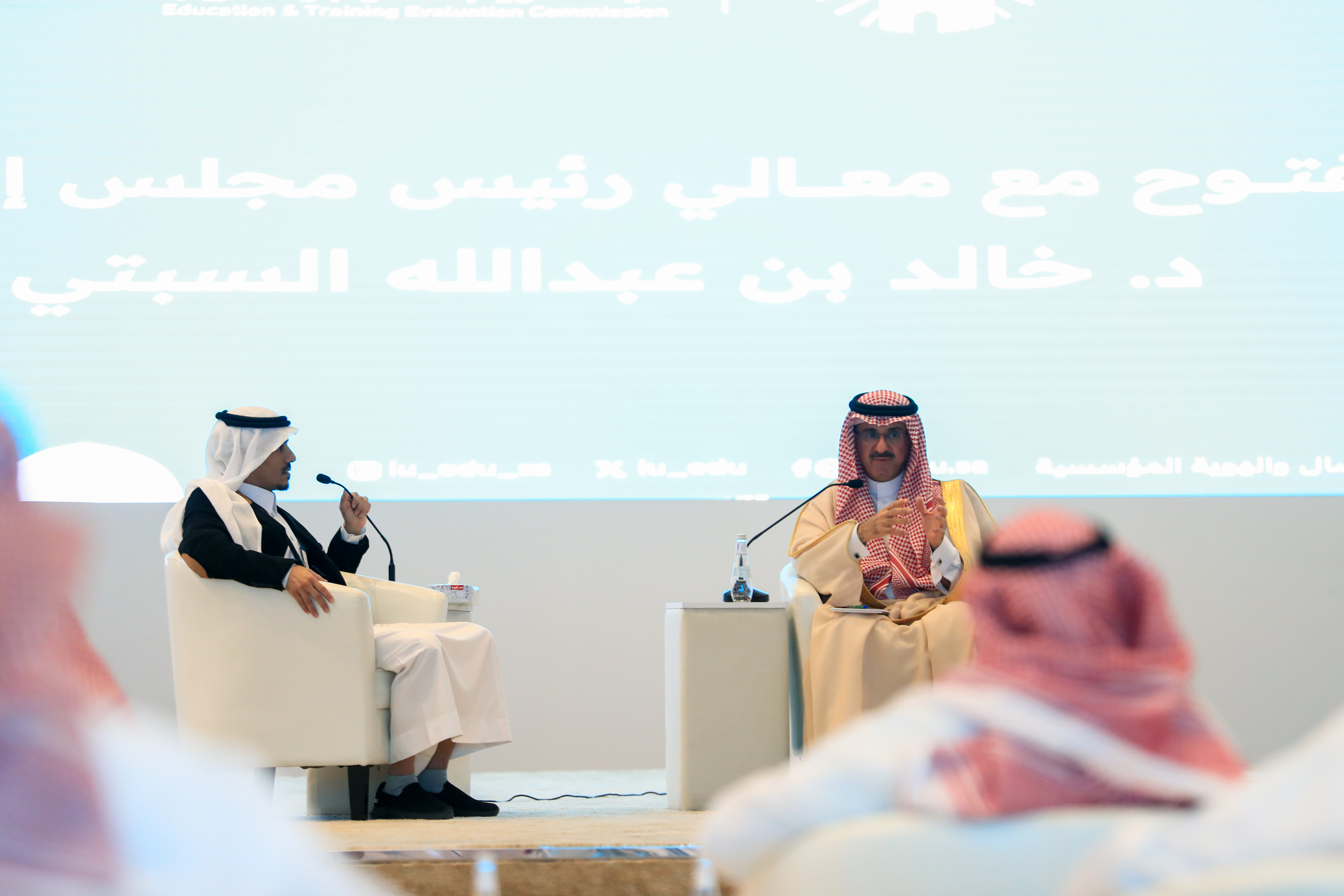 رعى معالي الدكتور خالد بن عبدالله السبتي، رئيس مجلس إدارة هيئة تقويم التعليم والتدريب، حفل تجديد الاعتماد المؤسسي واعتماد برامج الجامعة الاسلامية  - 9