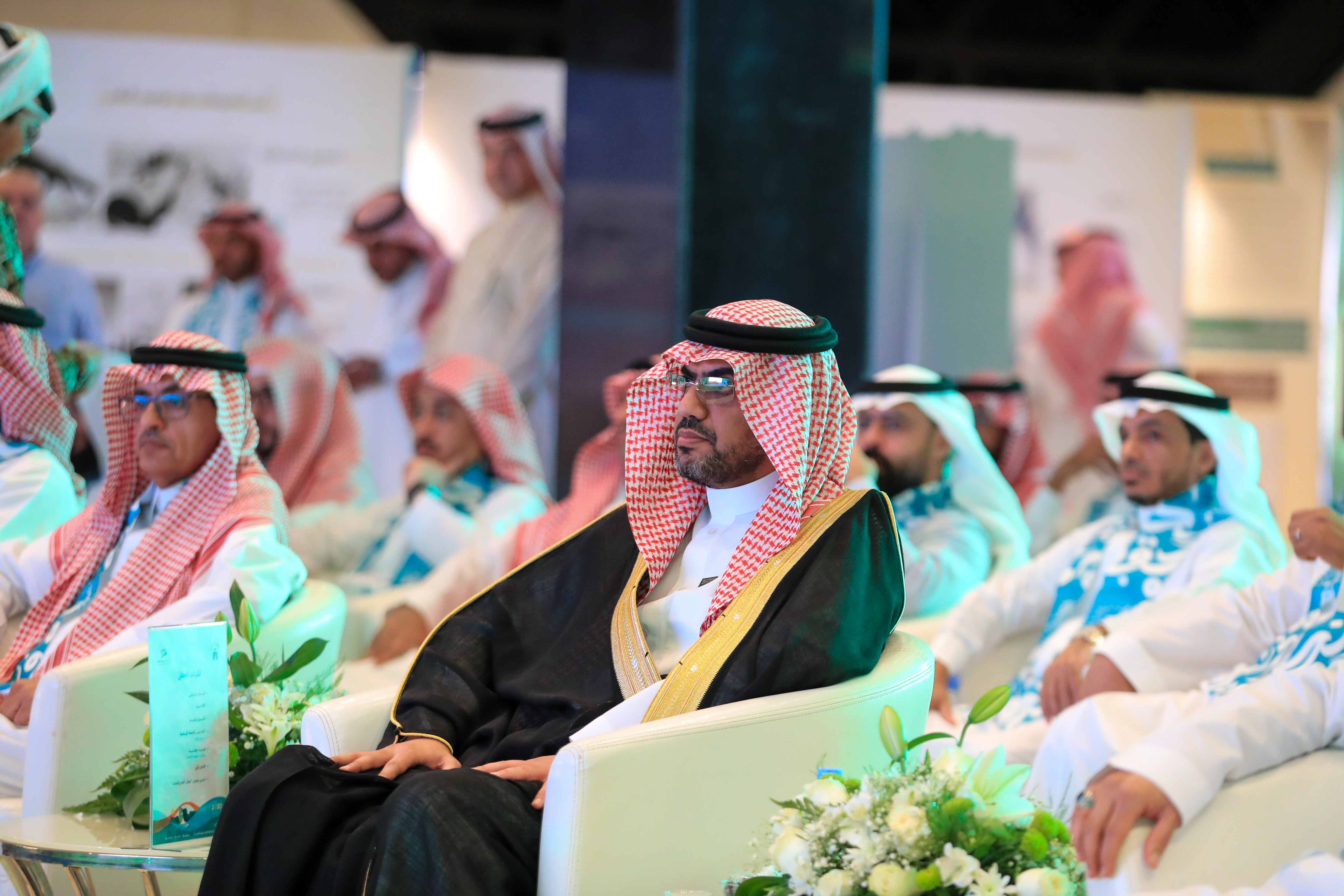 رئيس الجامعة الإسلامية‬⁩ د. صالح بن علي العقلا، يدشن فعاليات وبرامج اليوم الوطني السعودي94. - 2