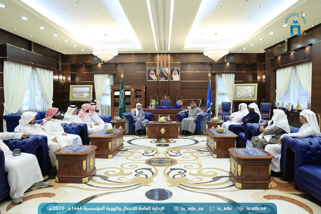سمو رئيس الجامعة يستقبل سعادة رئيس جامعة الطائف - 2