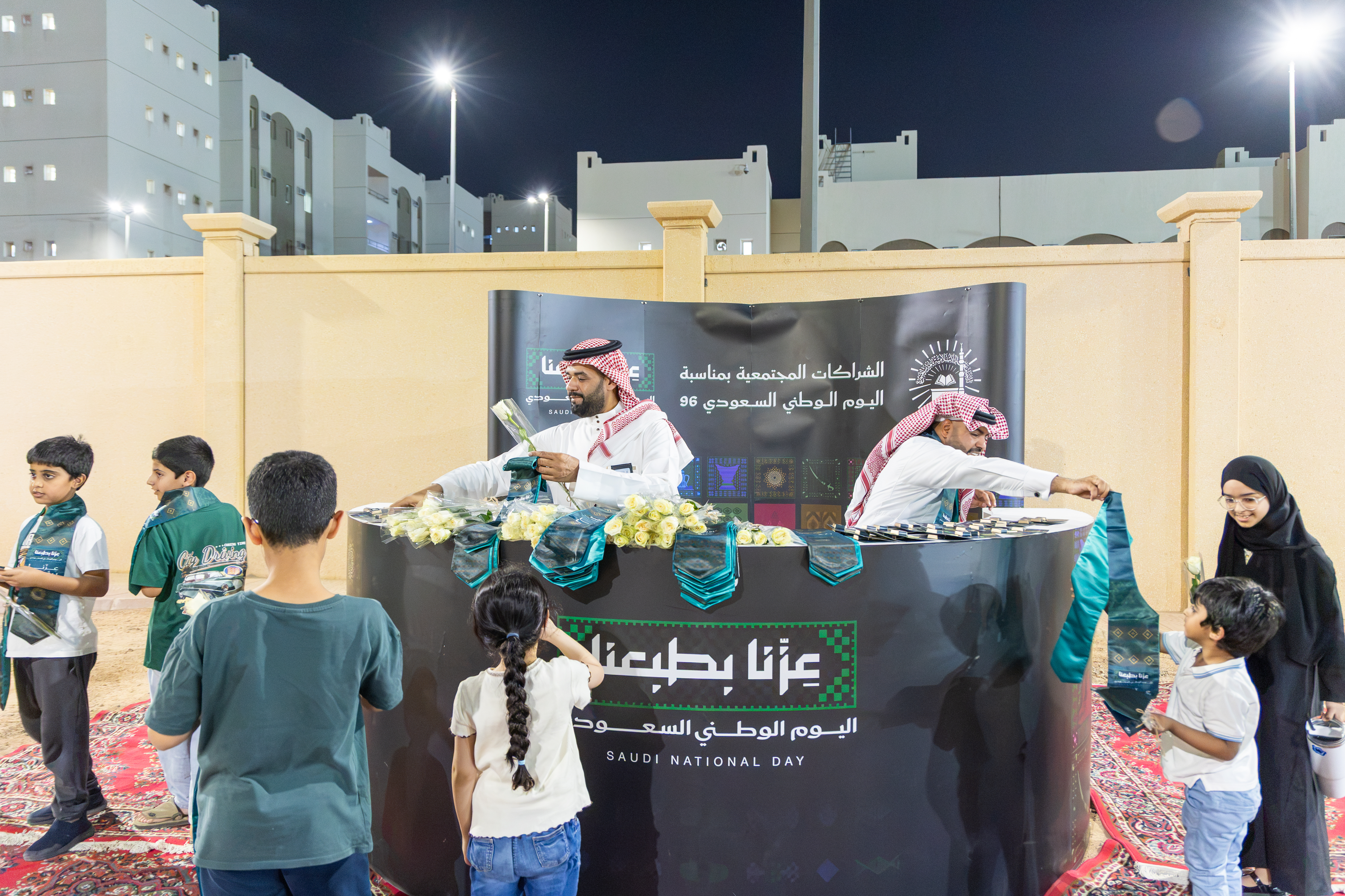 الجامعة الإسلامية تحتفي باليوم الوطني السعودي في سكن أعضاء هيئة التدريس - 10