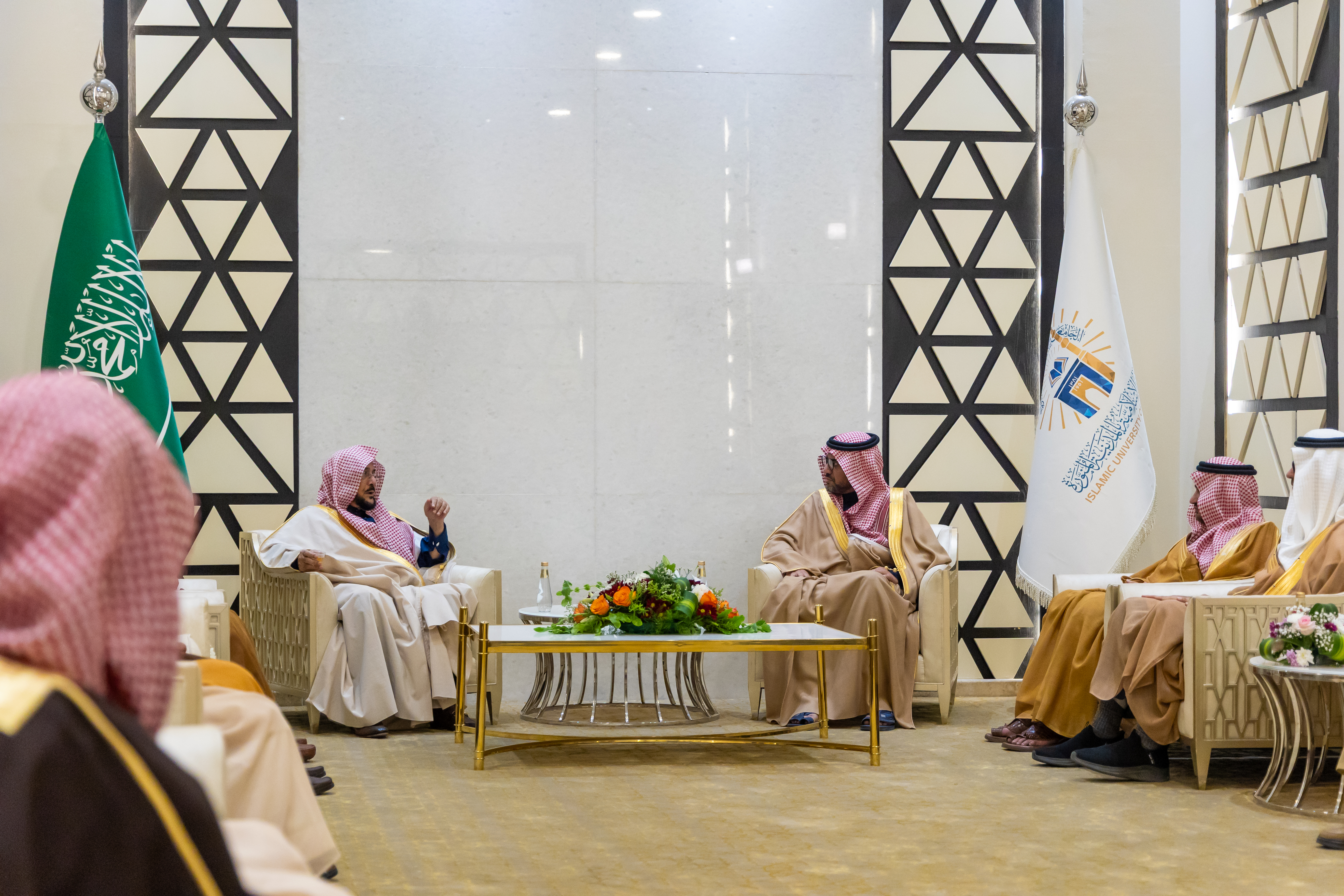 رئيس الجامعة الإسلامية يستقبل وزير الشؤون الإسلامية والدعوة والإرشاد - 1