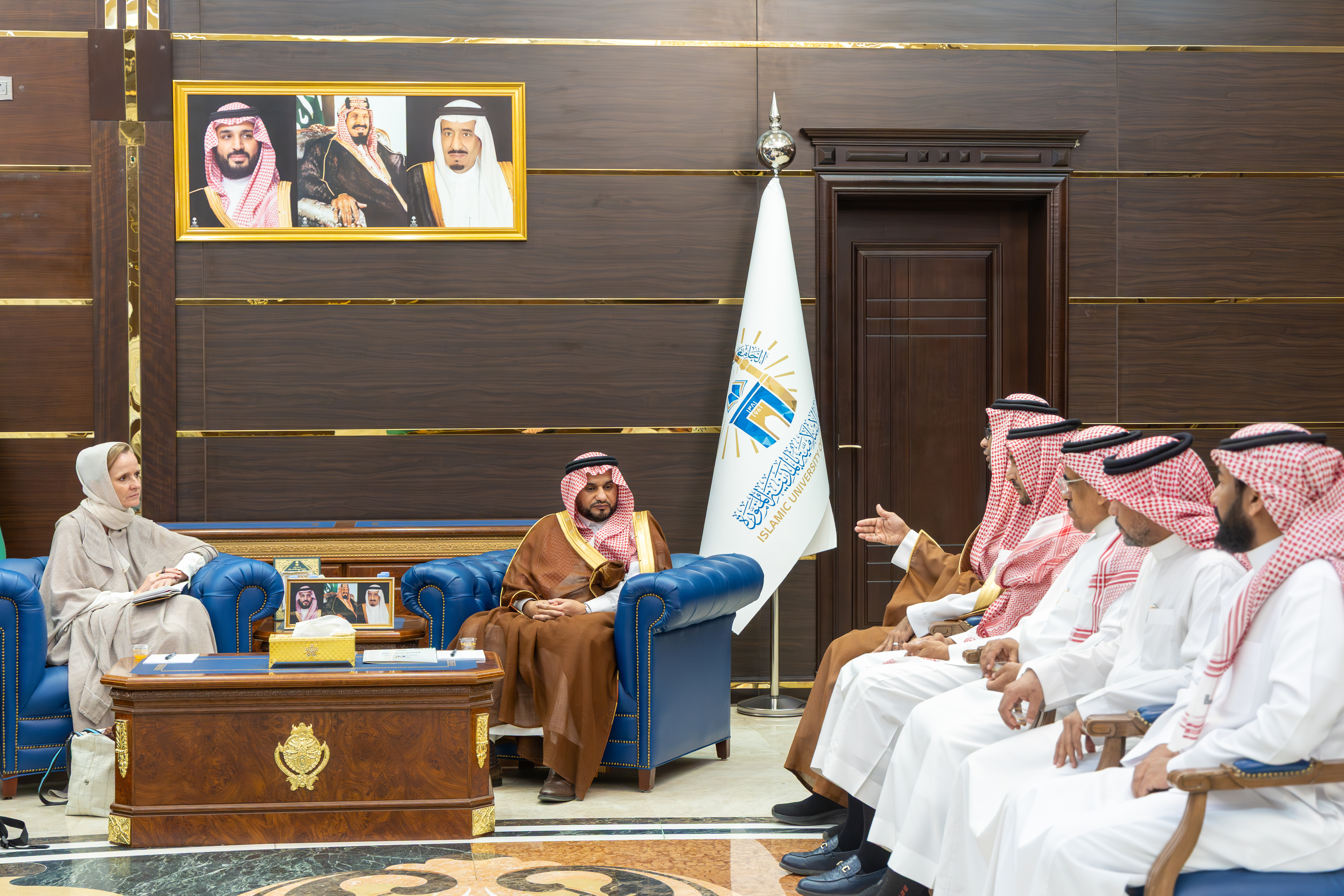 نيابة عن رئيس الجامعة الإسلامية… وكيل الجامعة للدراسات العليا والبحث العلمي يستقبل القنصل العام لجمهورية ألمانيا الاتحادية - 1