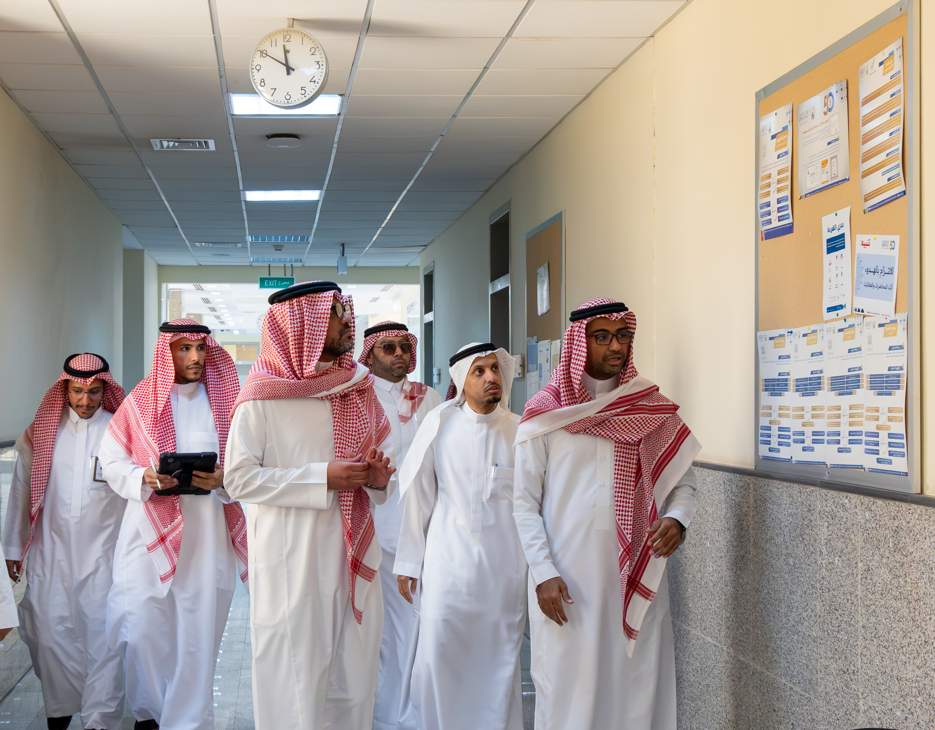 في إطار استعدادات الجامعة الإسلامية للعام الدراسي تفقد رئيس الجامعة عددًا من المرافق واطلع على جاهزيتها  - 1