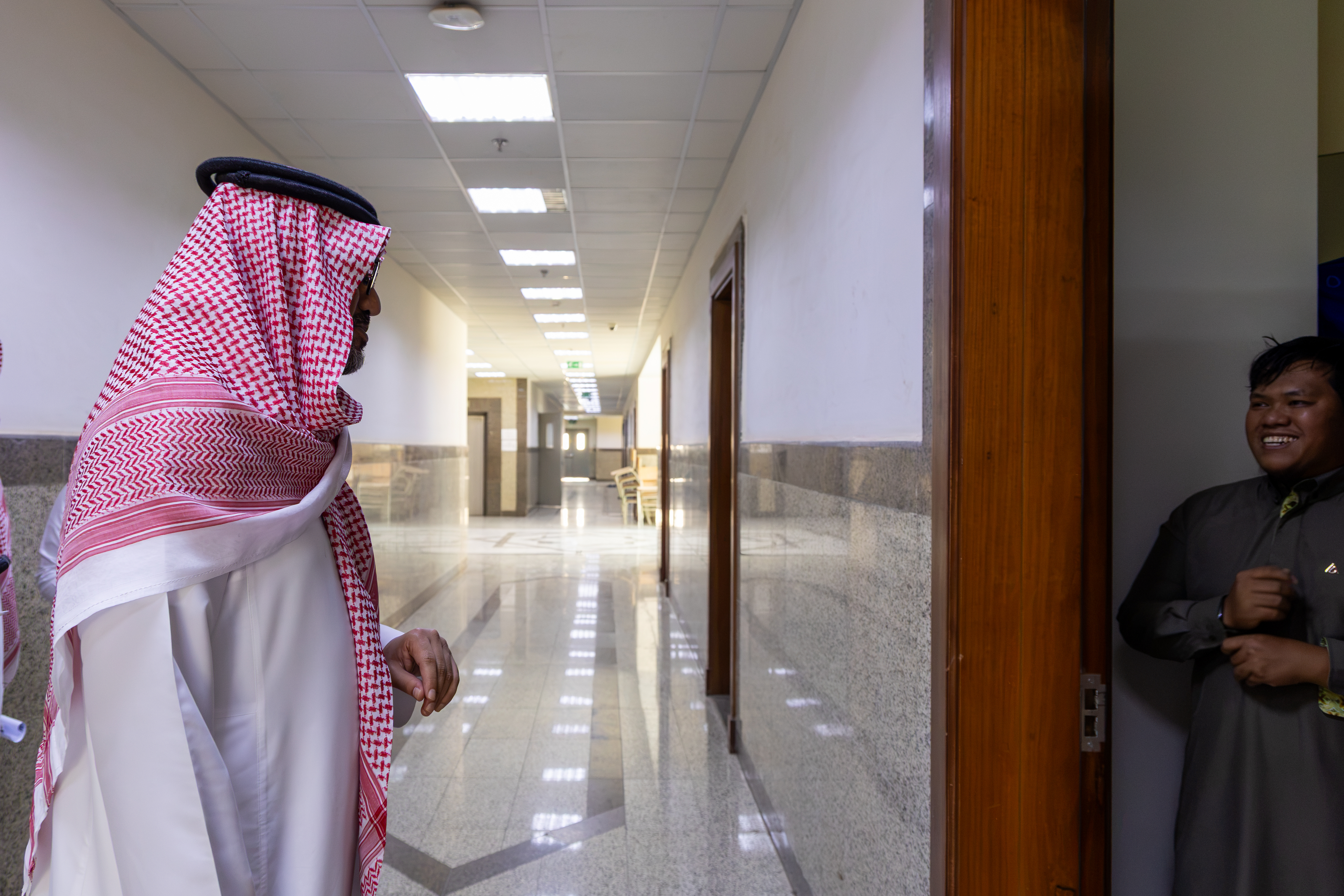 في إطار استعدادات الجامعة الإسلامية للعام الدراسي تفقد رئيس الجامعة عددًا من المرافق واطلع على جاهزيتها  - 8