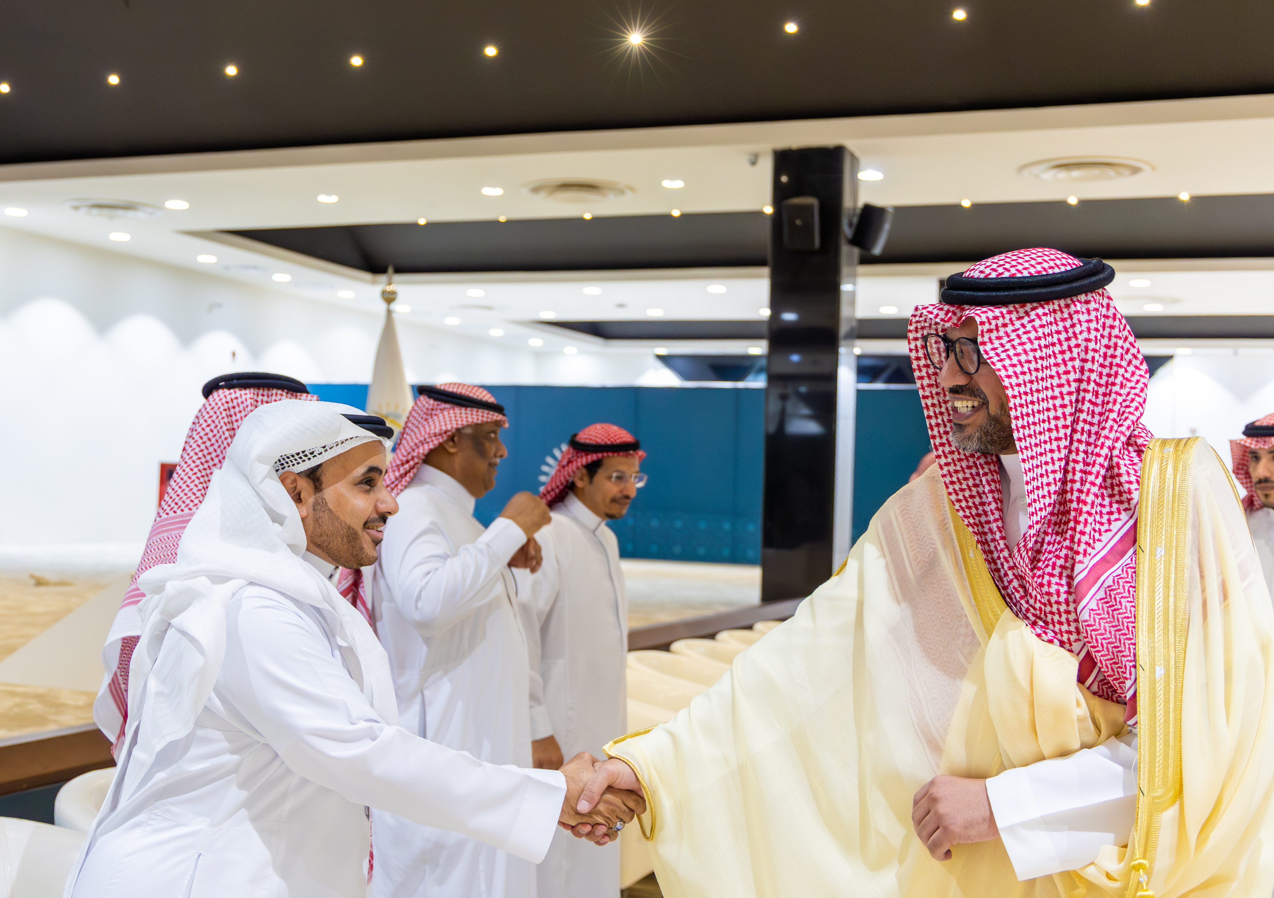 برعاية وحضور رئيس الجامعة الإسلامية د. صالح بن علي العقلا، نظمت الجامعة حفل المعايدة السنوي لمنسوبيها، بمناسبة عيد الأضحى المبارك للعام 1447 هـ  - 5