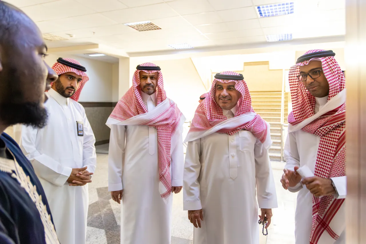 رئيس الجامعة الإسلامية يستقبل الأمين العام لصندوق التعليم العالي الجامعي - 6