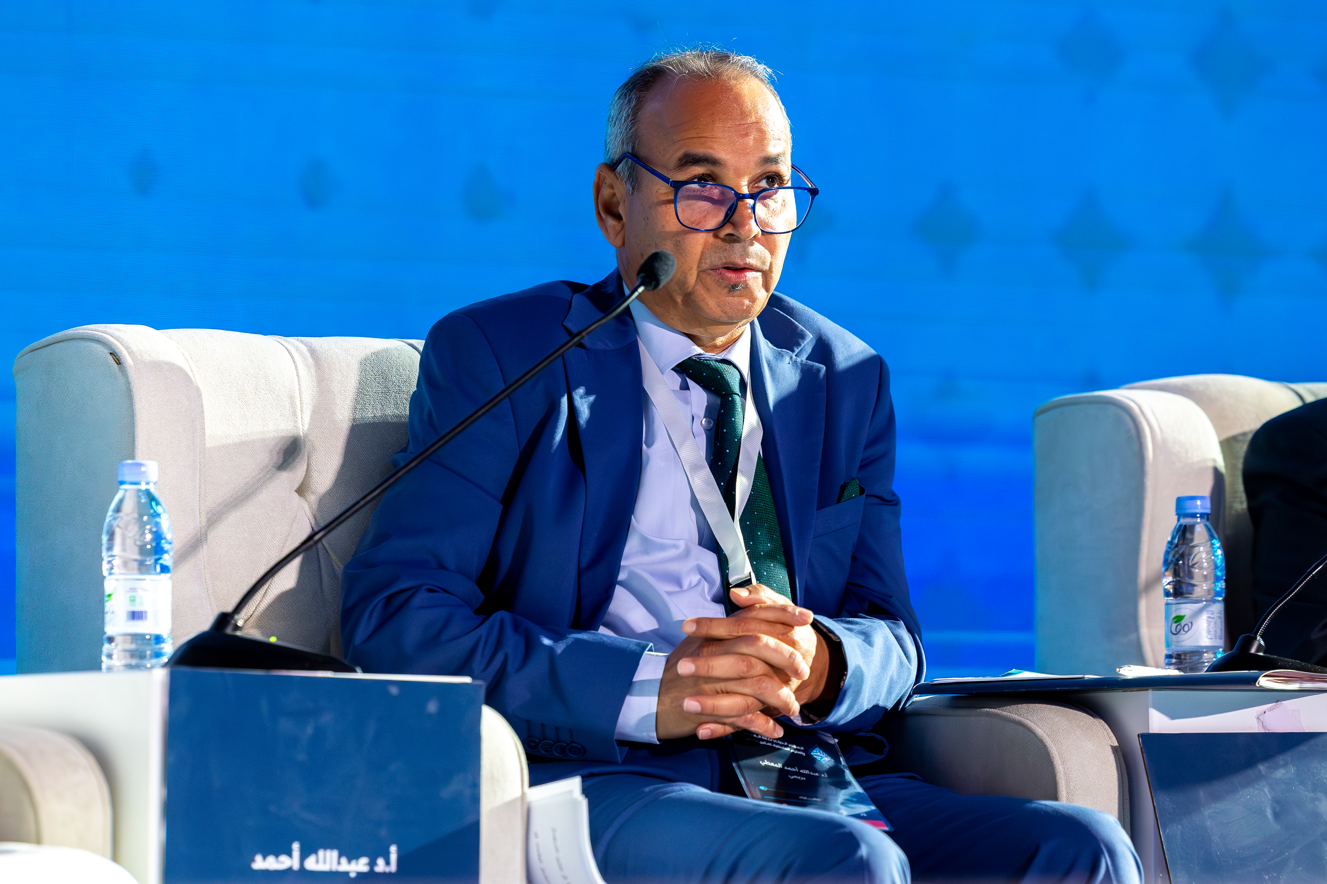 جلسة حوارية في المؤتمر الدولي «اللغة العربية والعلوم التطبيقية» تستعرض فرص الدراسات البينية بين العربية والعلوم التطبيقية - 5