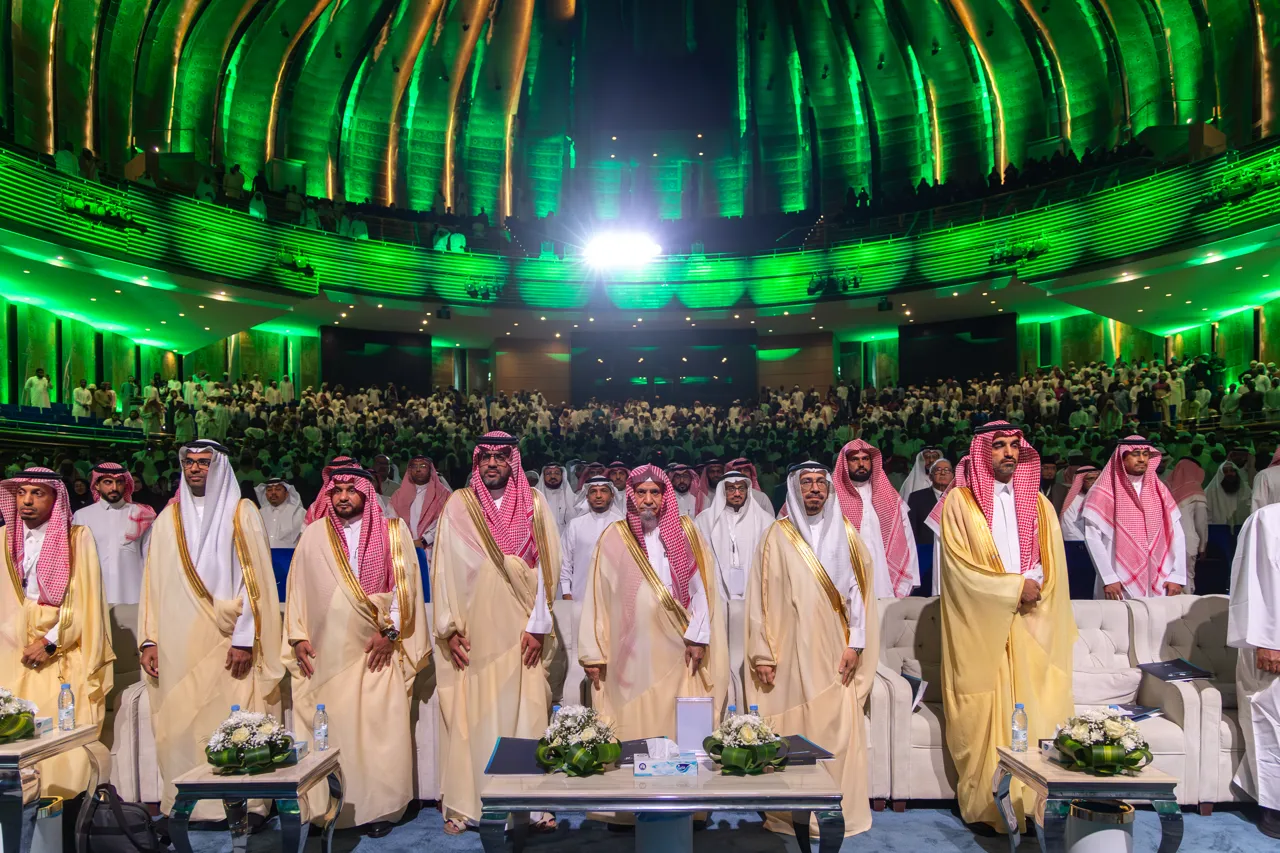 بمشاركة (200) باحث يمثلون أكثر من (20) دولة، انطلاق أعمال المؤتمر الدولي: اللغة العربية والعلوم التطبيقية - تمكين وتكامل بالجامعة الإسلامية. - 2
