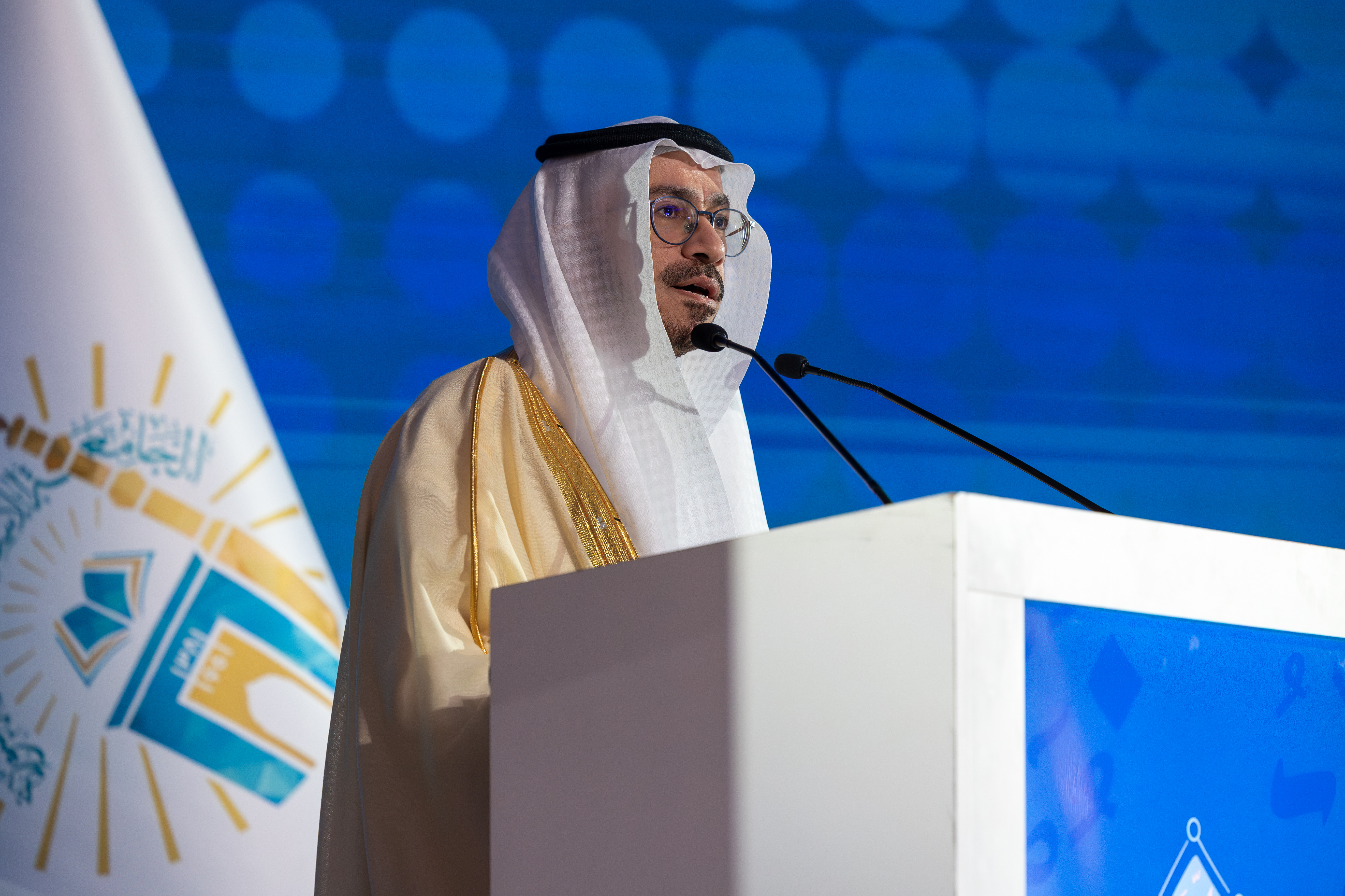 بمشاركة (200) باحث يمثلون أكثر من (20) دولة، انطلاق أعمال المؤتمر الدولي: اللغة العربية والعلوم التطبيقية - تمكين وتكامل بالجامعة الإسلامية. - 6