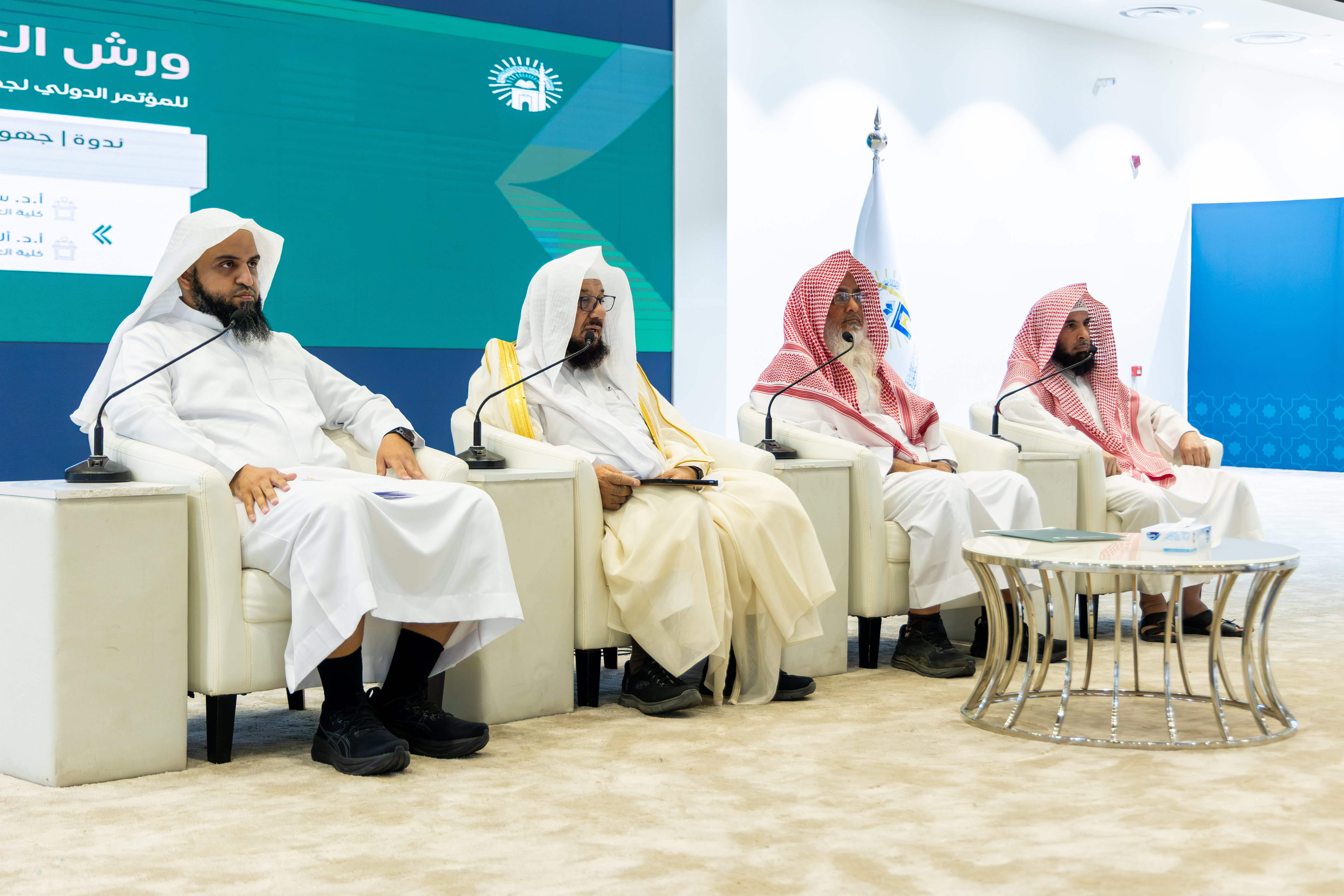 الجامعة الإسلامية تنظم ورش عمل ولقاءات مصاحبة لأعمال المؤتمر الدولي لجهود المملكة في مواجهة الانحرافات الفكرية - 7