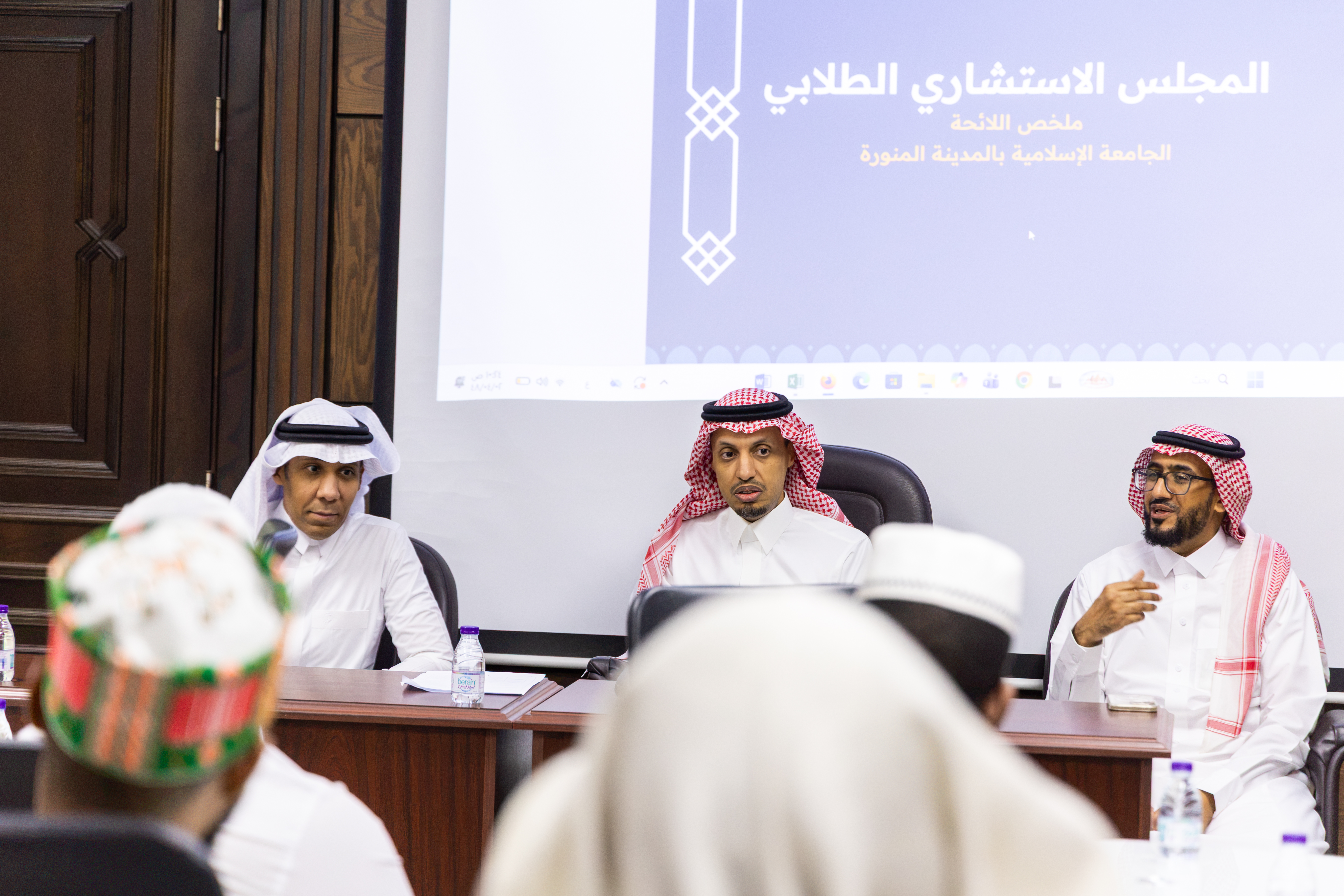 الجامعة الإسلامية تعقد الاجتماع الأول للمجلس الاستشاري الطلابي - 1