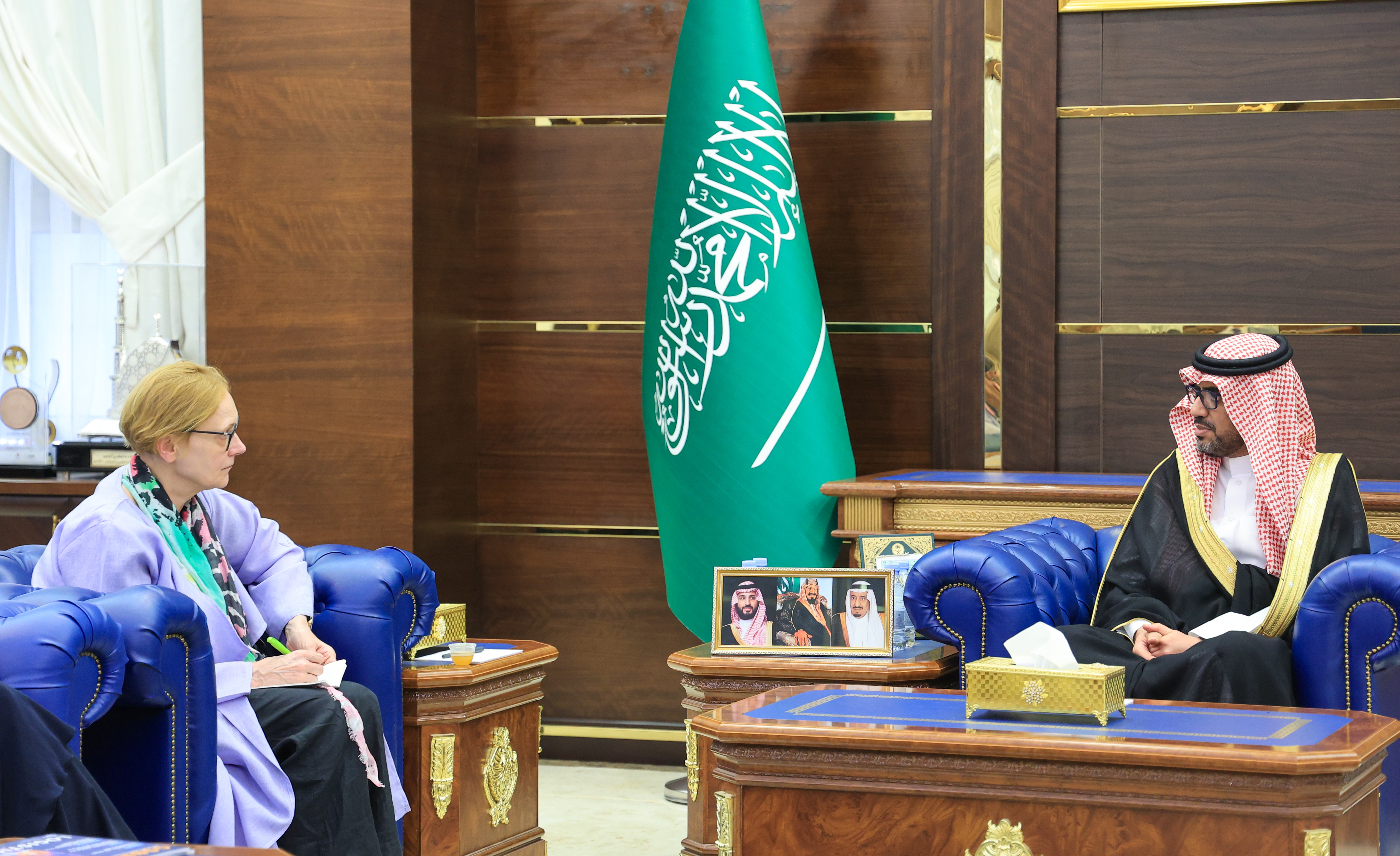 رئيس الجامعة الإسلامية، يستقبل القنصل العام لجمهورية ألمانيا الاتحادية لدى المملكة  - 2