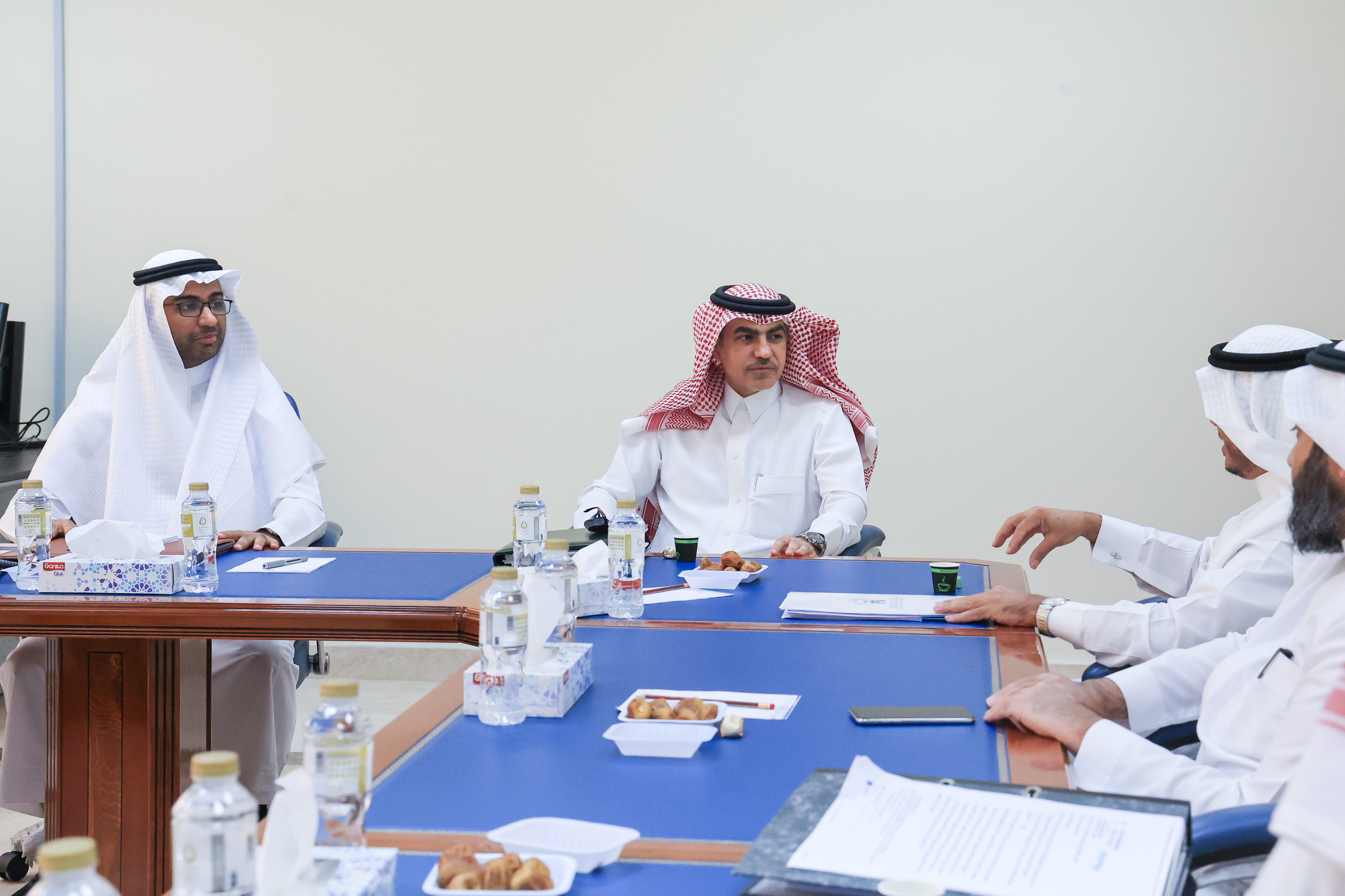 وكيل الجامعة الاسلامية للخدمات المشتركة يستقبل مساعد الأمين العام لصندوق التعليم العالي الجامعي لشؤون الجامعات - 3