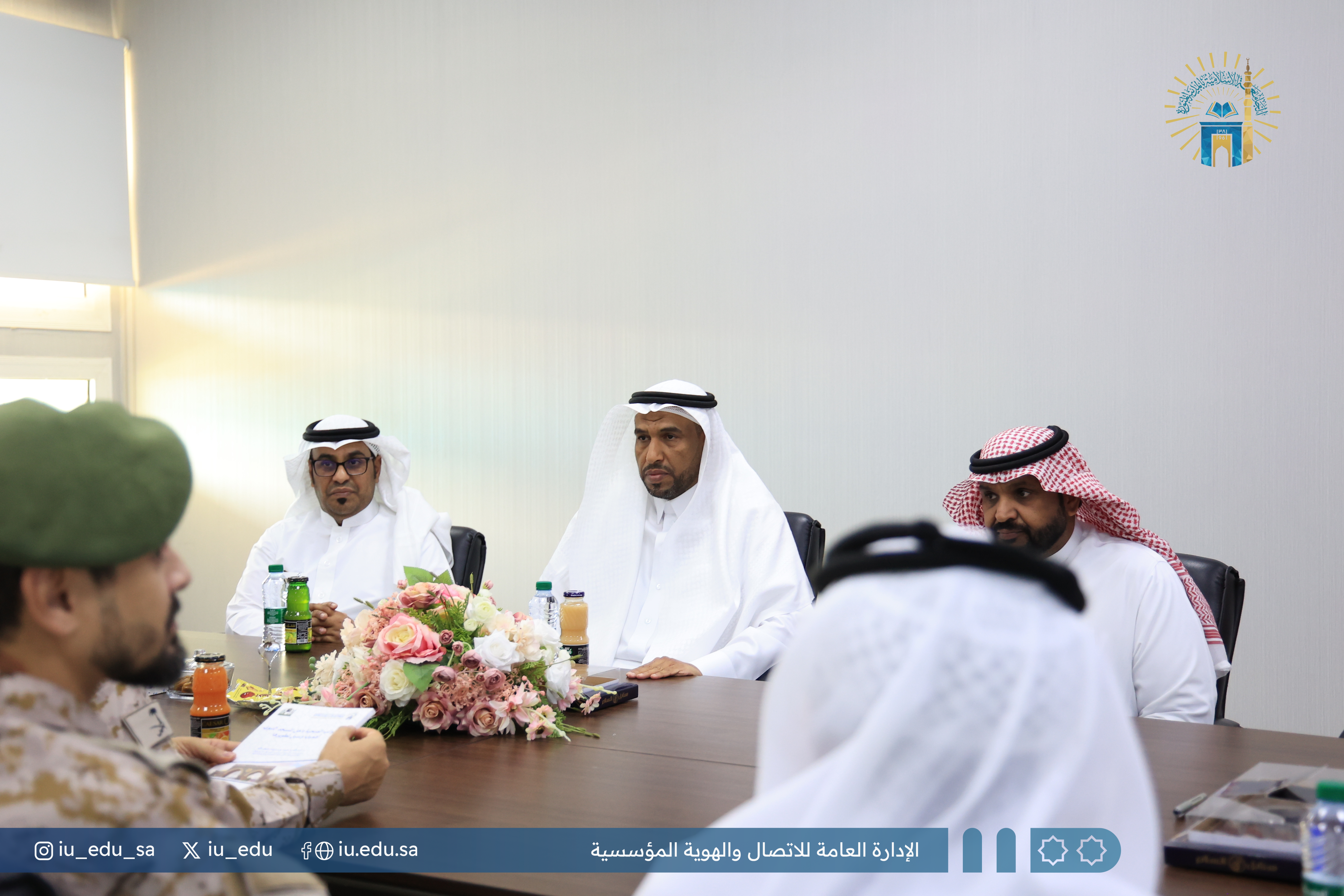 His Excellency, the Acting President of the University, Prof. Hassan bin Abdul Mun’em al-Awfi launches a series of distinguished courses, under the title: “Digital Skills in the Work Environment.” - 1
