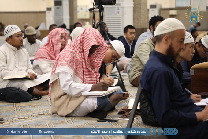تنفيذ درس علمي بعنوان: "شرح مسائل الجاهلية". قدمه: أ.د. ماهر بن عبد الرحيم خوجة. - 2
