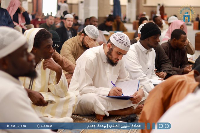 تنفيذ درس علمي بعنوان: "شرح كتاب فضل الإسلام للإمام محمد بن عبدالوهاب رحمه الله". قدمه: د. معاذ بن عبد الرحيم خوجة  - 2