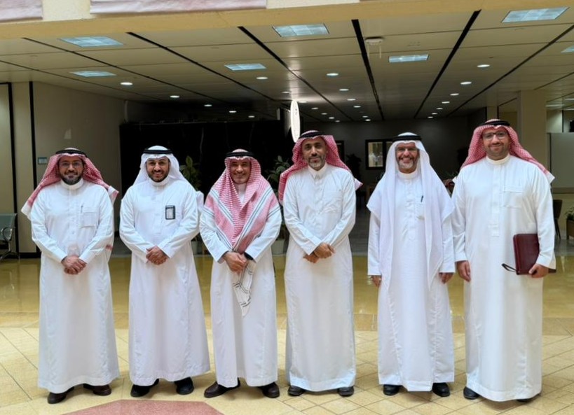 وفد من كلية اللغات والترجمة في رحاب جامعة الملك سعود بالرياض - 1