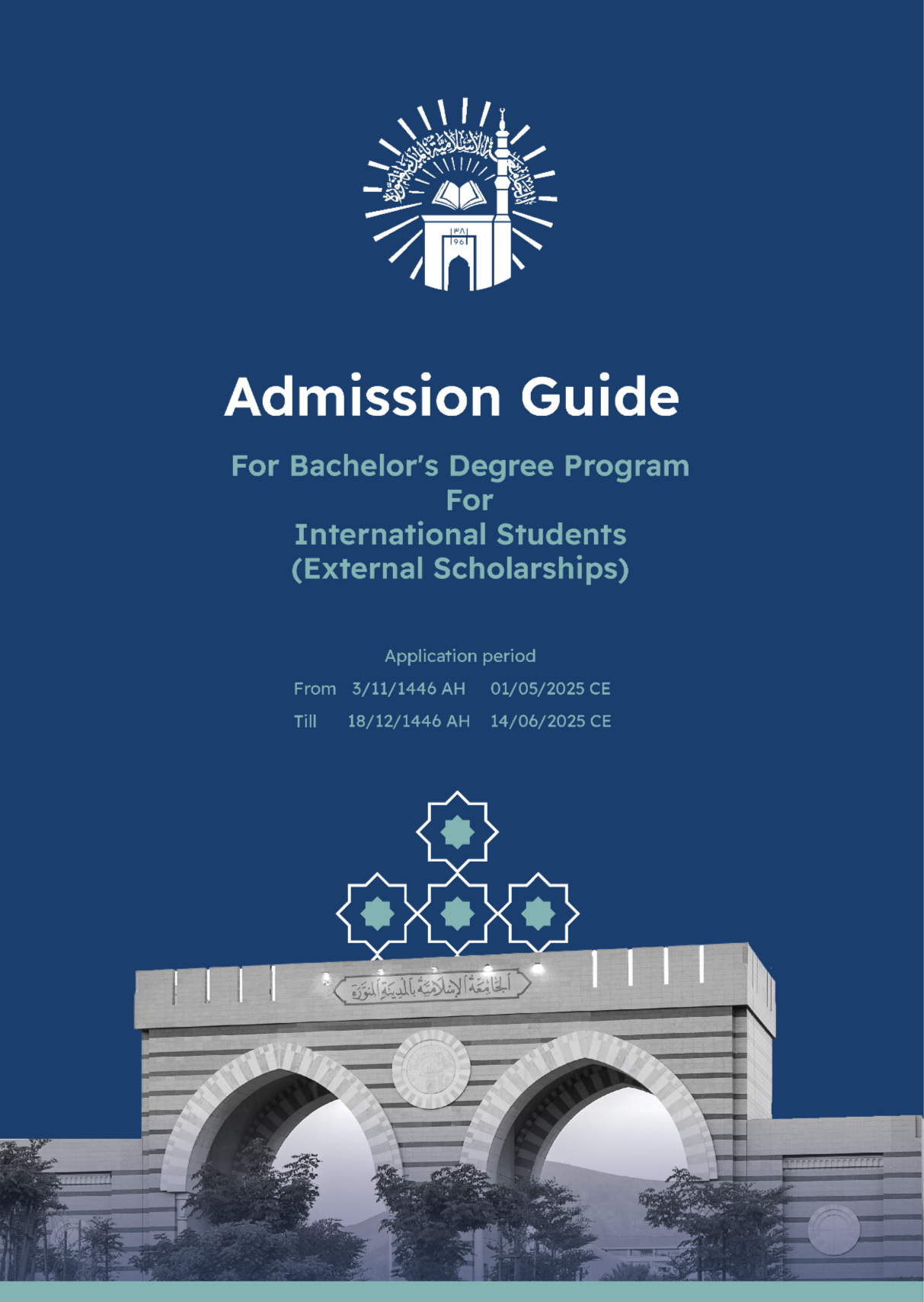 Admission Guide For Bachelor's Degree Program For International Students (External Scholarships)