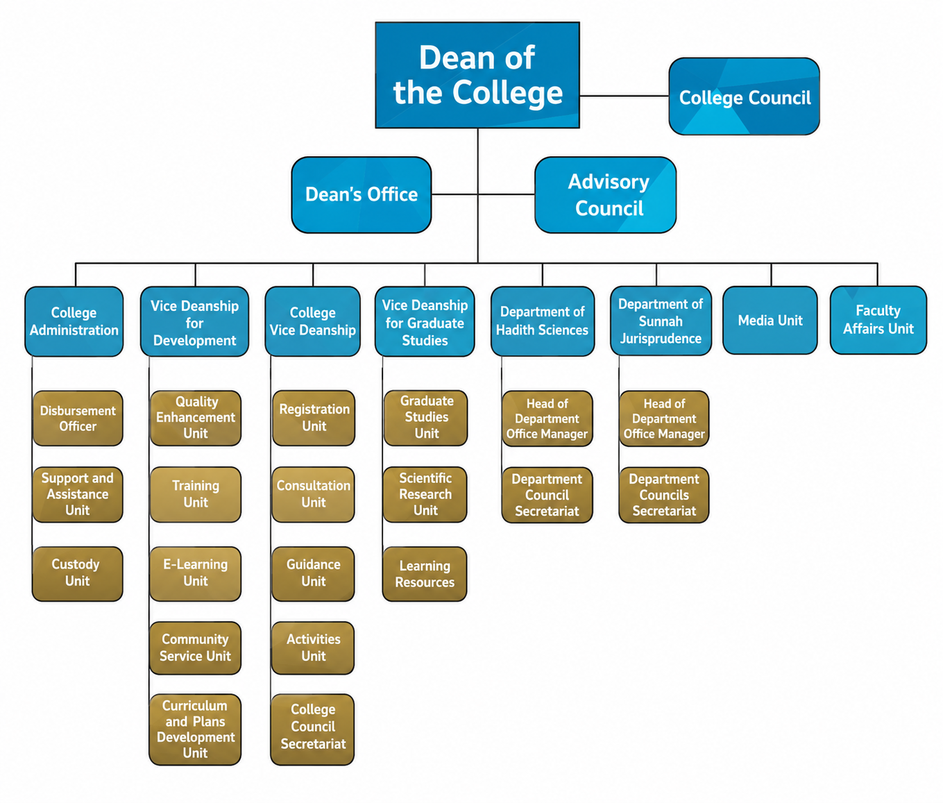 Organizational Structure of the College of Hadith