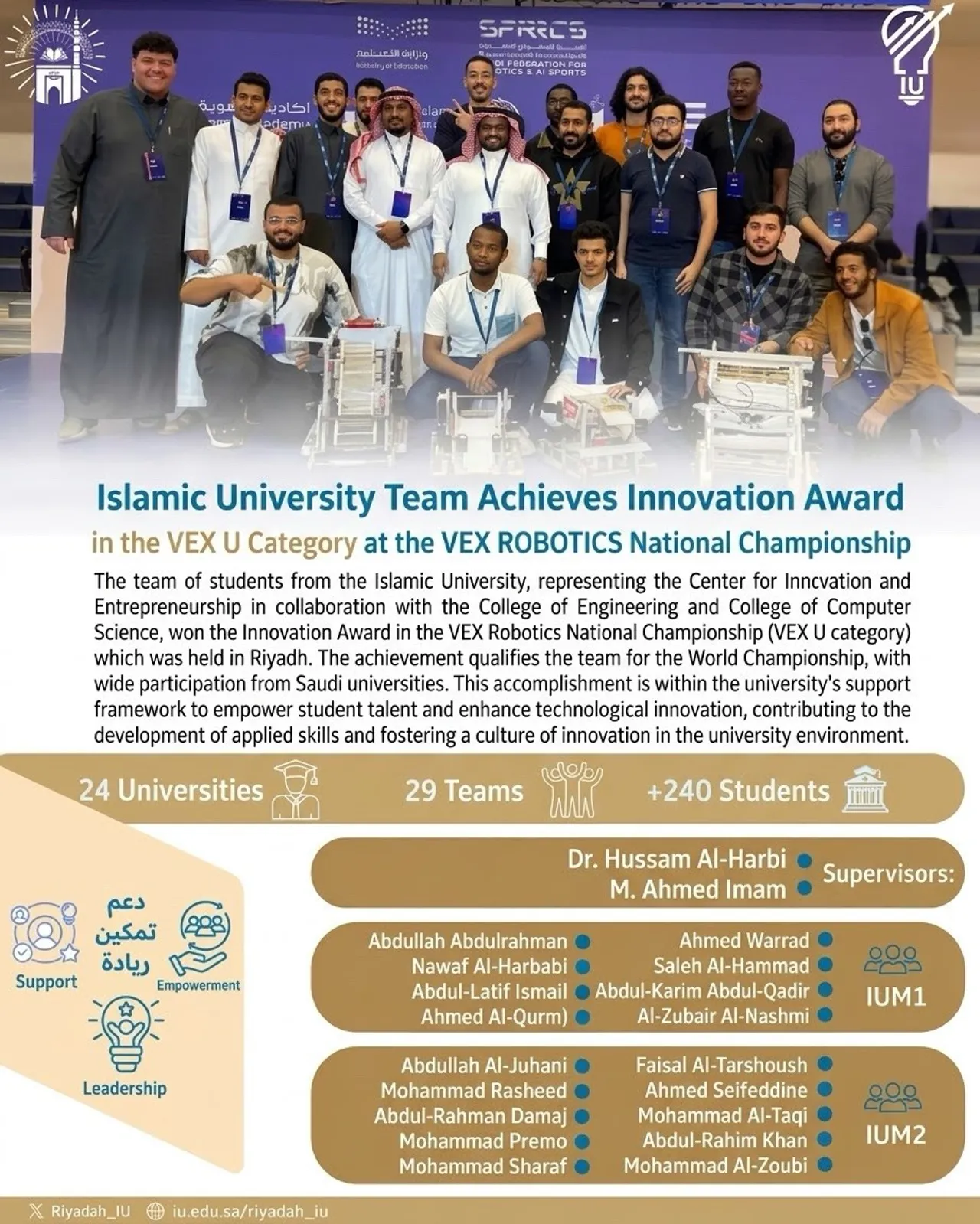 VEX U National Robotics Competition