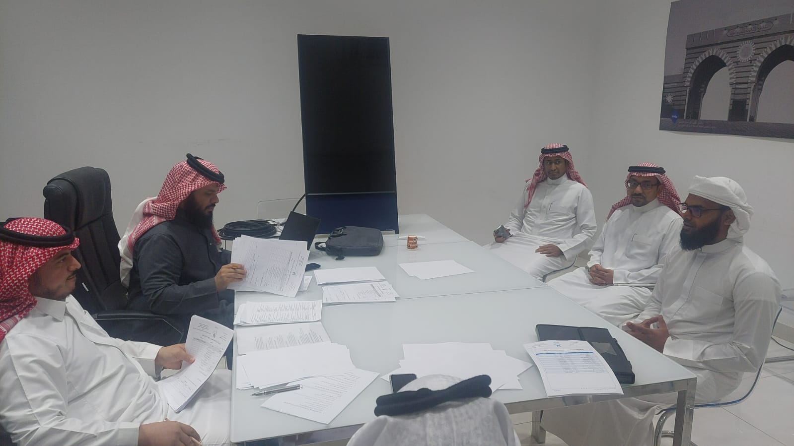 باشرت لجان القبول والمقابلات الشفوية في معهد تعليم اللغة العربية بالجامعة الإسلامية أعمالها لتقييم المتقدمين لبرنامجي الدكتوراه والماجستير في تعليم اللغة العربية لغير الناطقين بها - 2