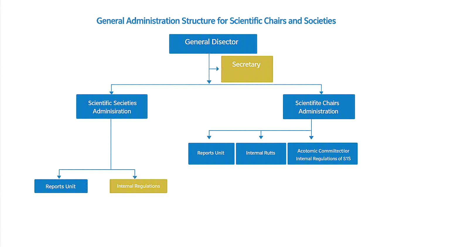 Organizational Structure of Associations and Scientific Chairs